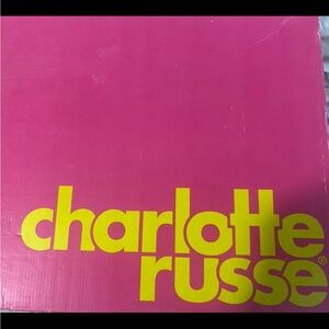 Charlotte Russe Fur Heel Boots